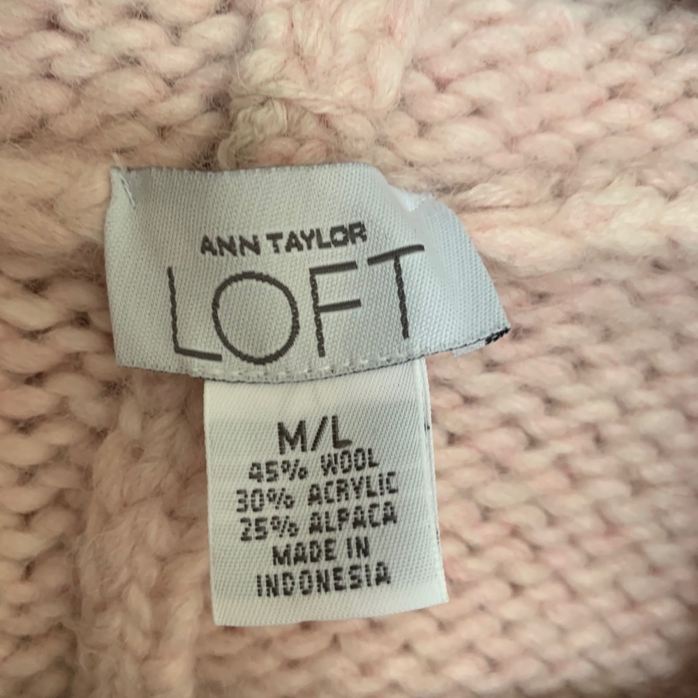 Pink Loft Poncho Jacket - Picture 3 of 4